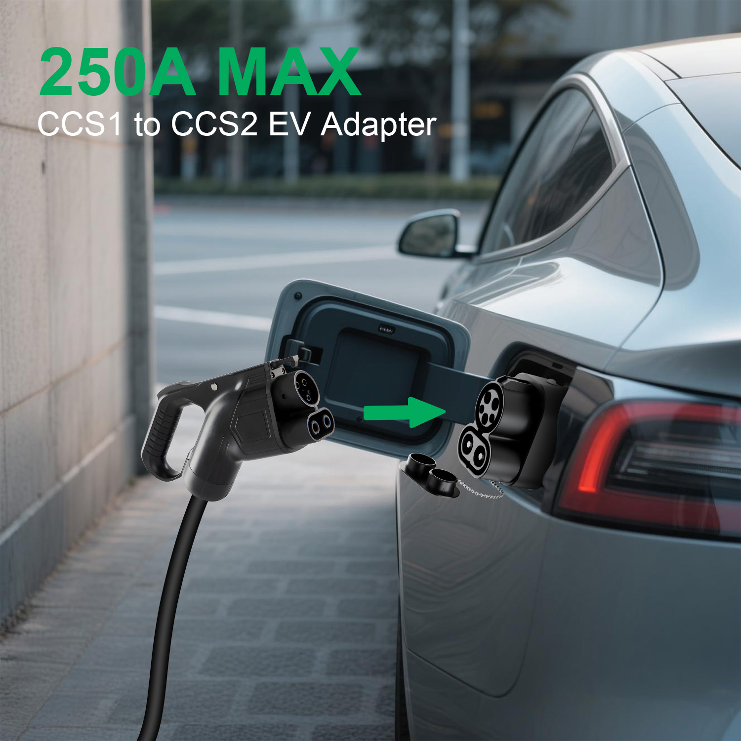 Adapter ładowarki CCS1 do CCS2 – Ccs2 To Ccs1 Fast Charge Adapter 250Kw recenzja i cena